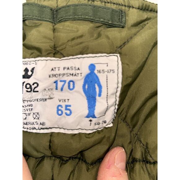 SWEDISH Military Snow (Heating) Pants for Skiing/Boarding Drk Green - Picture 7 of 12